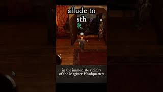 allude to sth — Divinity: Original Sin 2 dialogue scene