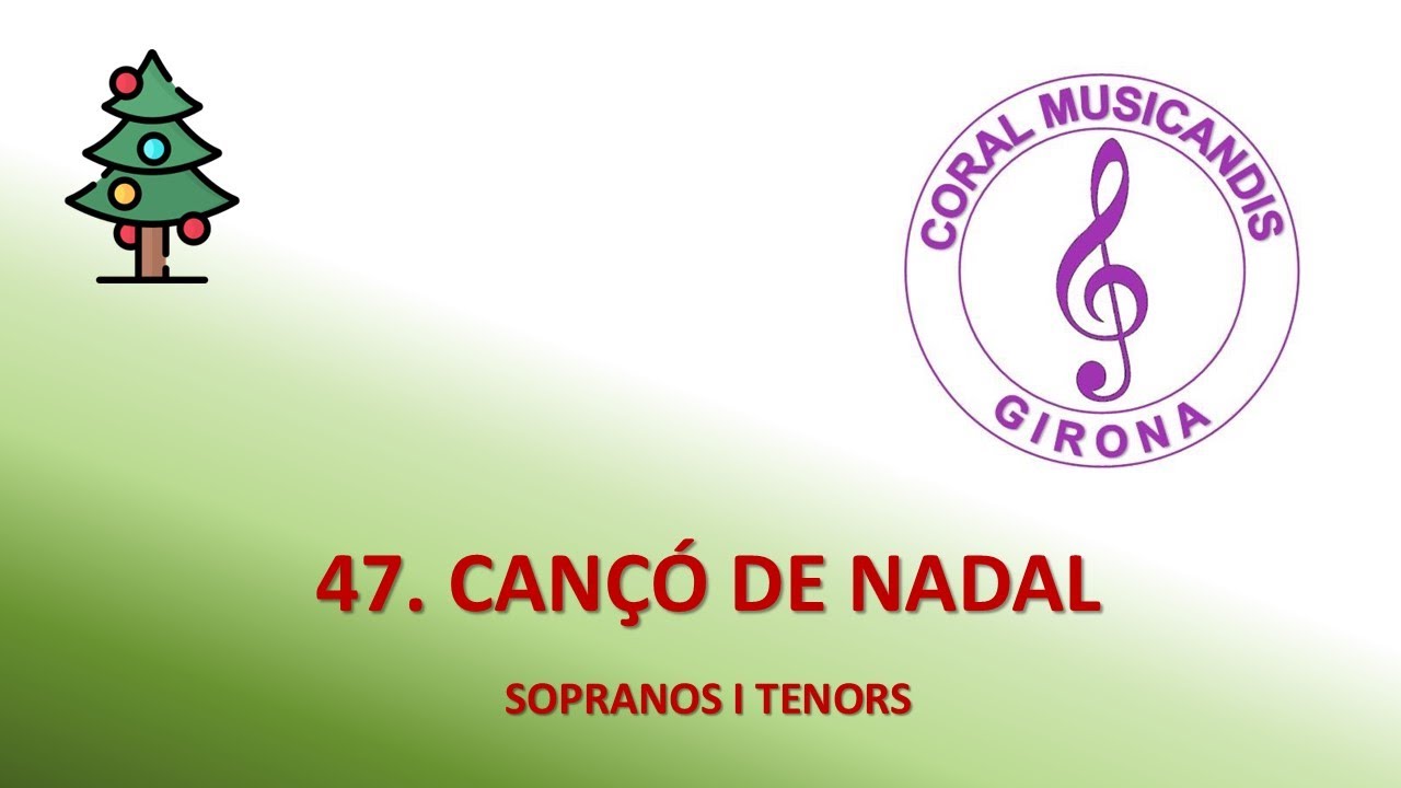 Sopranos i Tenors_Cançó de Nadal