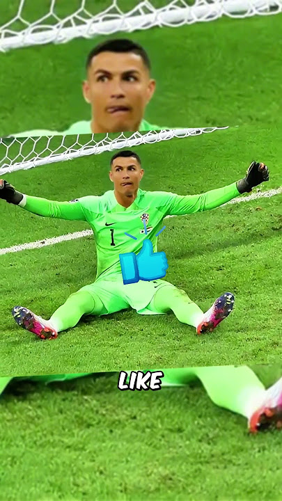 Penjaga Gawang yang Bermain Tanpa Sarung Tangan! 😱 #celanapendek #sepakbola #celanapendek
