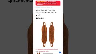 Motorhelmets Store Sale Arbor Zeppelin Flagship Collection and Axis 40 Flagship Longboard Decks