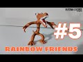 Creating a Cute Rainbow Friends Character: Clay Sculpting Tutorial for Orange