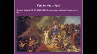 Sunday Vigil Mass, 5:15 PM, 03/21/2026, St. Thomas of Canterbury, San Jose