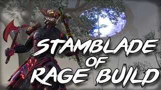 Stamblade Of Rage - 30K Pve St Nightblade Build Eso Horns Of The Reach Stamblade Build