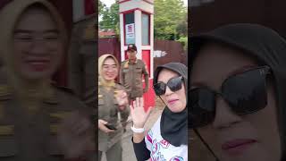 selesai jogging lanjut zumba bersama di cfd sorenye otw undangan