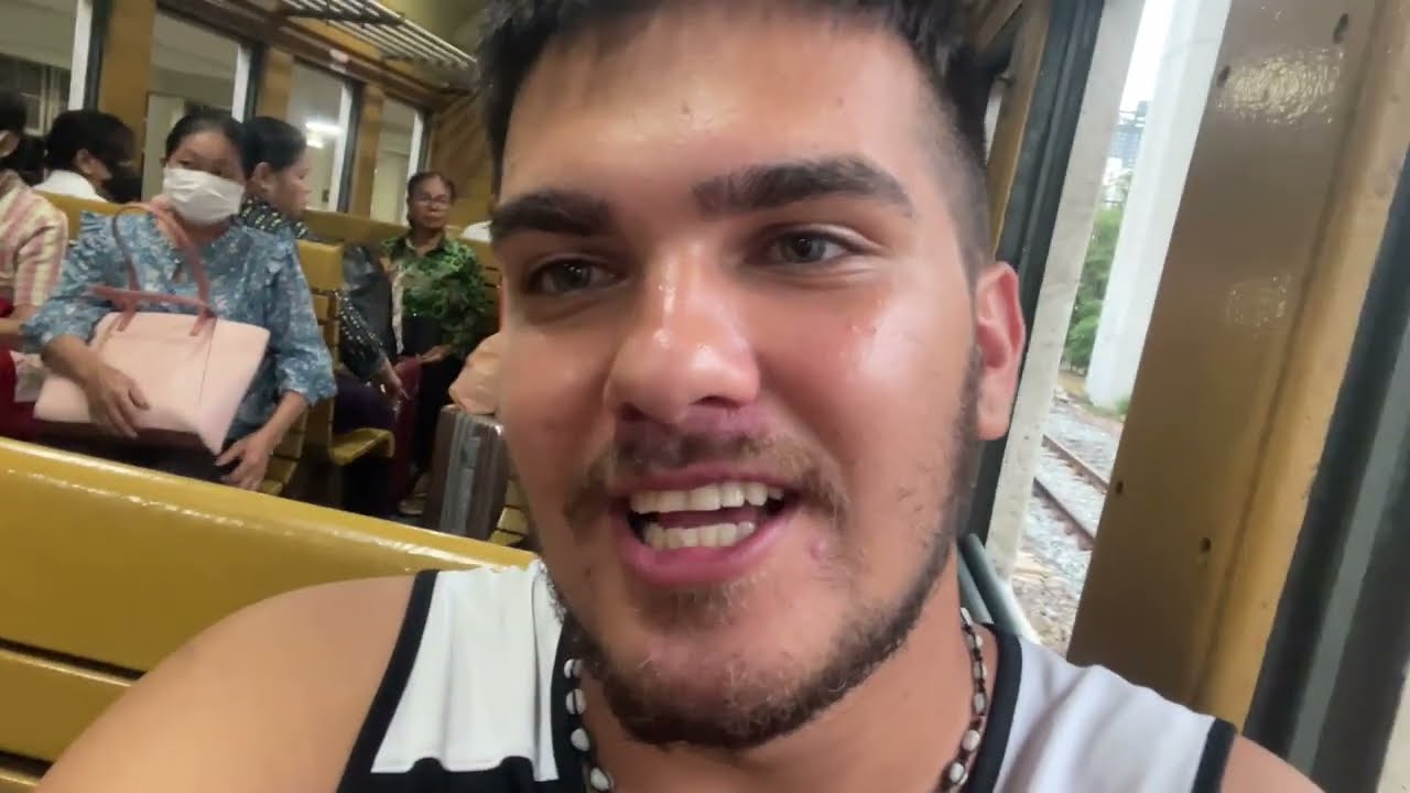 Tayland'dan Kamboçya'ya Tren İle Gittim!