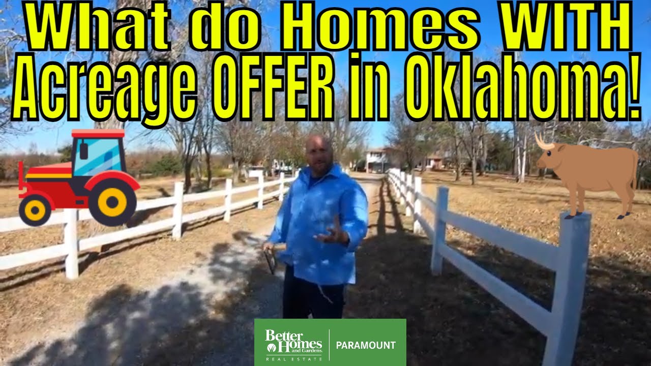 Home with Acreage in Oklahoma City Metro 🏘️ Moving to Jones Oklahoma 🚜