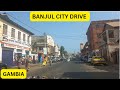 Banjul  drive  independence drive  colonial buildings   banjul   gambia  15  binu