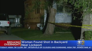 Woman Shot In Backyard In Lockport Township