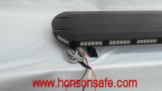 Hot super Low-Profile Aluminum alloy Body with hige power leds warning lightbar HS6146(www.honsonsafe.com Type:LED Flashing Vehicle lightbar Model Number:HS-6146 Voltage:DC12V/DC24V/ DC12-24V Light source:1W or 3W LEDS LED/Lens ..., 2016-07-01T06:51:12.000Z)