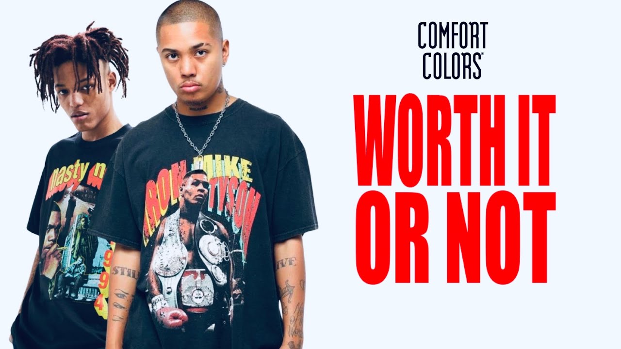 Comfort Colors review Best blank t shirt for streetwear 