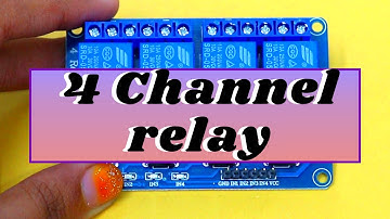 4 channel relay module project part 1 in English |Doit projects