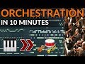 From Piano To Orchestra in 8 Minutes - How To Write Orchestral Music
