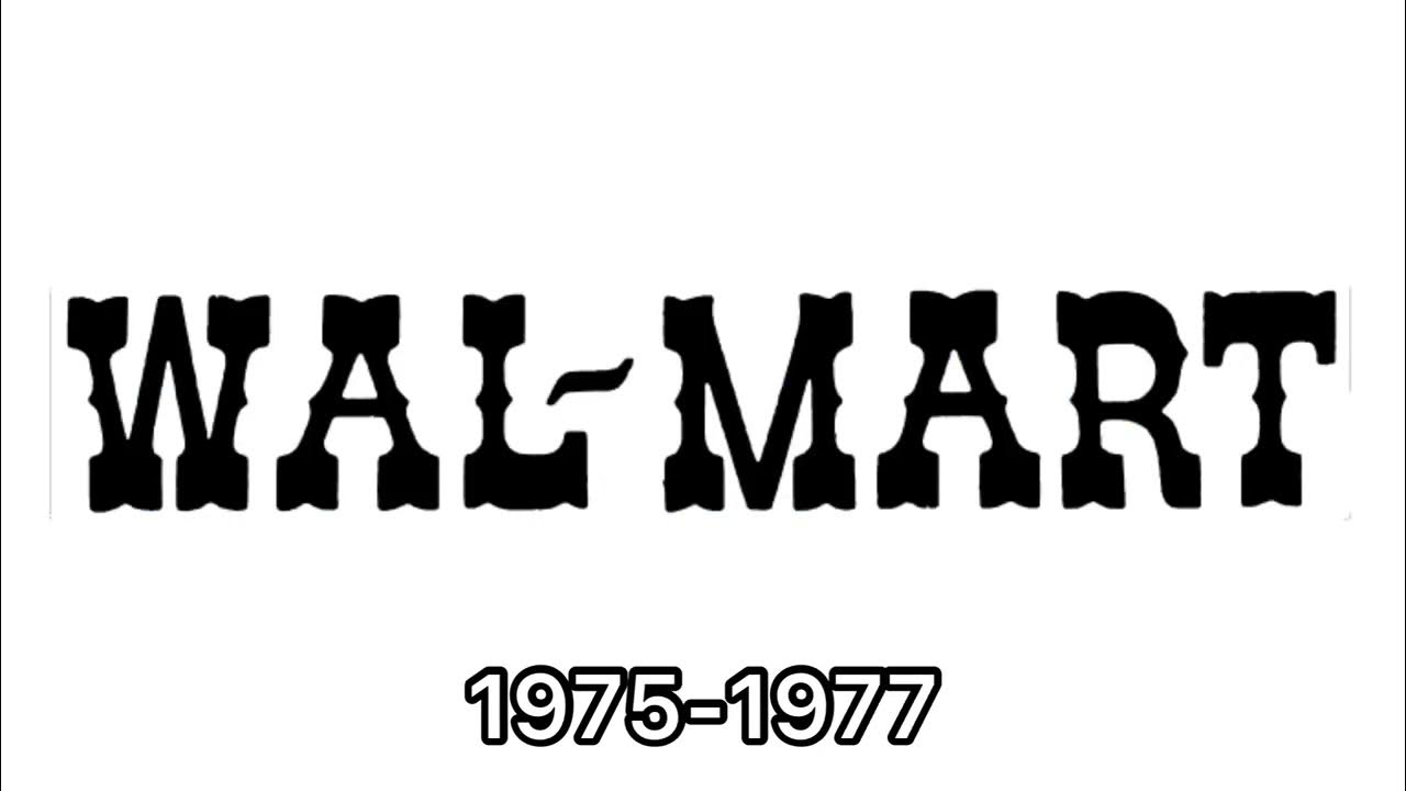 Walmart historical logos YouTube