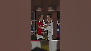Messi and Ronaldo 🥺🐐 #shorts