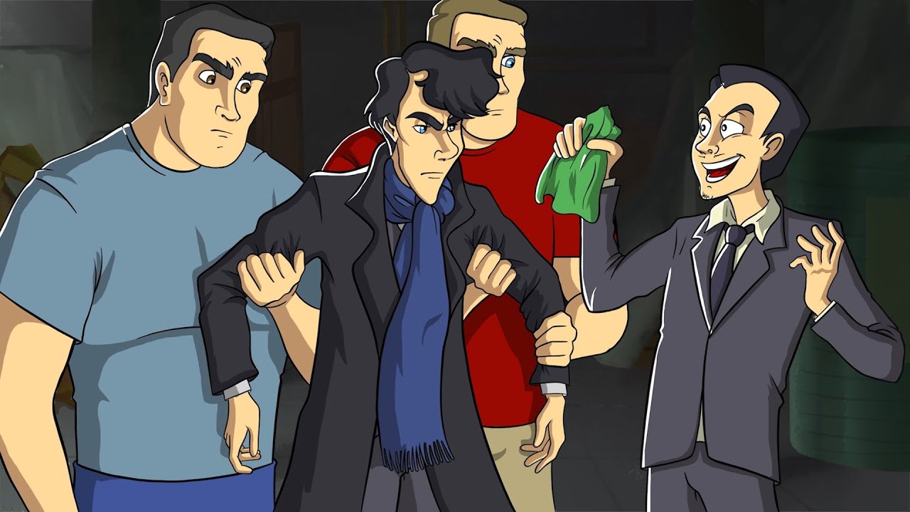 Смешные моменты в сериале Шерлок Холмс IKOTIKA ( 1 Сезон / 1 Серия )