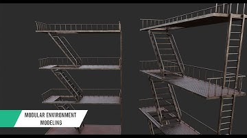 Modular Environment Modeling in Maya & Substance Painter - pt.3 UV Unwrapping
