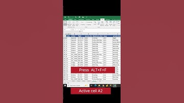 Keep Header Visible While Scrolling 👀 #ExcelShortcut #ExcelTrick #excellearning