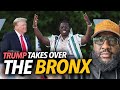 Trump takes over the bronx over 25000 people show up can he turn new york red tired of biden 