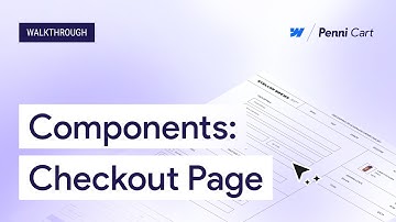 Webflow E-commerce Tutorial - Optimizing Your Checkout Page With Penni Cart Components