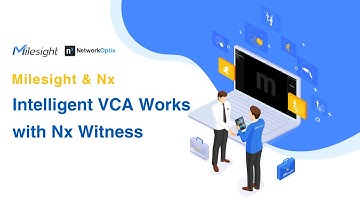 Milesight Intelligent VCA Works with Nx Witness