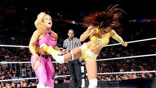 Layla Vs. Natalya Raw, Aug. 27, 2012
