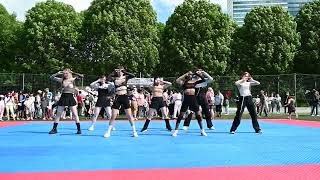 Showeinlage einer Tanzgruppe (Kukkiwon Taekwondo Show 220526)