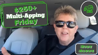 $250+ Multi-Apping Friday/Ride Along/Doordash/Uber Eats/Spark/Deliver That by Gig Money Madness 1,078 views 3 months ago 27 minutes