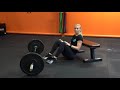 Barbell Hip Thrust