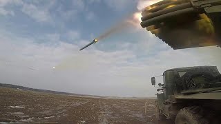 شاهد: إطلاق صواريخ غراد خلال مناورات روسية بيلاروسية