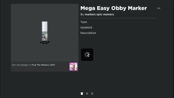 Mega Easy Obby Marker (Find the Markers Leaks)