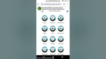 Cara Login E learning madrasah bagi siswa via HP
