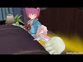 【MMD Girl Fart】さとこいの仲良しおなら合戦 inベッド