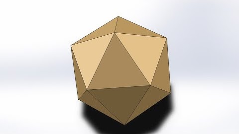 Solidworks: Triangle ball