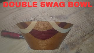 Scroll Saw Double Swag Bowl Part 1