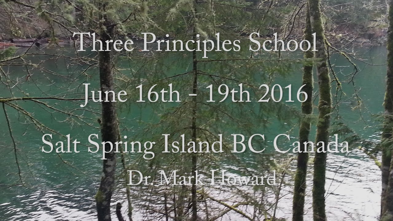 Three Principles School: Mark Howard PhD