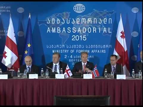 ბორგე ბრენდეს გამოსვლა \"ამბასადორიალი 2015\"-ის ფარგლებში