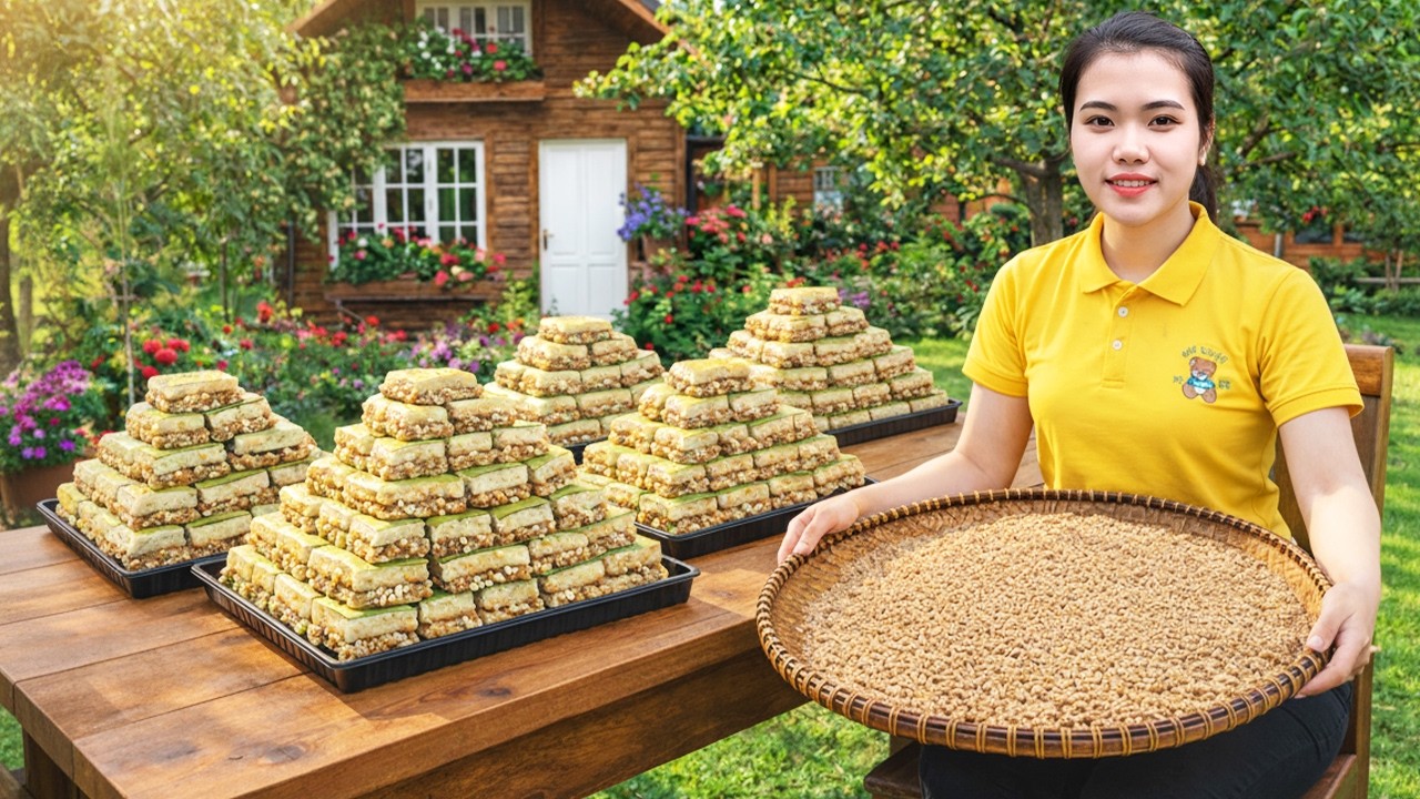 Make Traditional Ant Egg Cakes – Sold Out Right After Wrapping!| Thuy Countryside