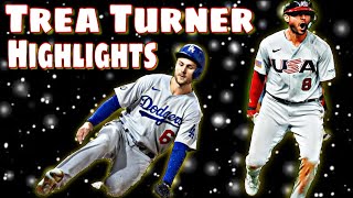 MLB Trea Turner Smooth Highlights