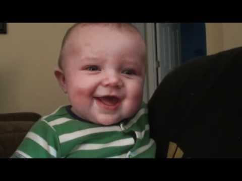 Laughing BABY loves BOOBIES **Hysterical** - YouTube