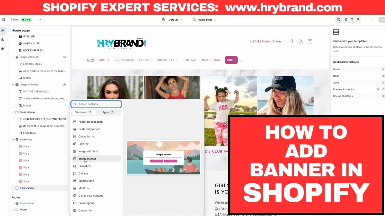 Step By Step How To Add Banner To Shopify Website Best Shopify step-by-step-how-to-add-banner-to-shopify-website-best-shopify