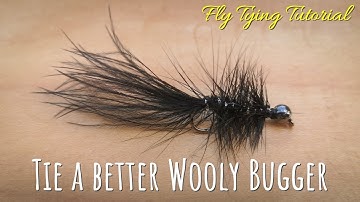 How to tie the MOST EFFECTIVE Fly Fishing Streamer | Fly Tying Wooly Bugger tutorial