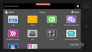 Xerox® AltaLink® B8090 Family Installing the Envelope Tray - YouTube