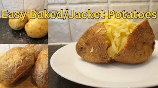 How To Cook Baked potatoes or Jacket Potatoes