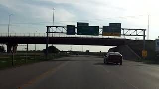 Sioux Falls Bypass (Interstate 229) southbound