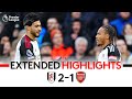 EXTENDED HIGHLIGHTS | Fulham 2-1 Arsenal | Raúl Jiménez & De Cordova-Reid Goals Complete Comeback!