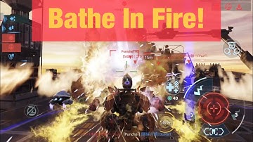 Bathe In Fire! 3 Games:Fenrir With Igniter, Puncher & Persephone - War Robots 2022.04.15 Beacon Rush