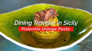 Pistachio Orange Pasta with Chef Matteo Carnaghi - Dining Traveler in Sicily by The Dining Traveler 270 views 10 months ago 5 minutes, 11 seconds