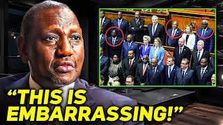 African Leaders Lined Up & Filled In Buses Like School Kids In Italy!