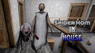 Granny New Update With Spider Mom Inside Granny's House Full Gameplay | Granny New Update