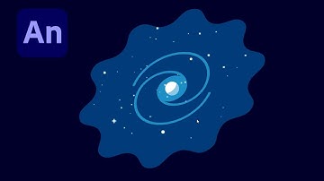 Adobe Animate #6: Animating 2d Galaxy With Nested Symbols and Using Filters